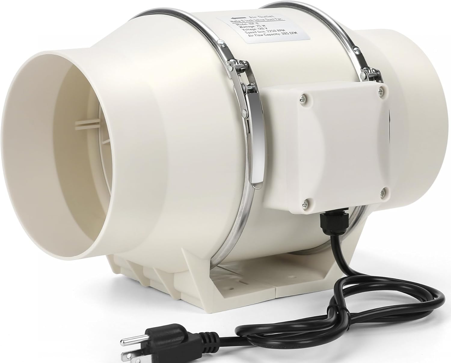 Nalle 6 Inchs Inline Duct Fan for Efficient Ventilation Solutions