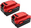 2 Pack 6.0Ah 20V Lithium-ion Replacement Batteries Compatible