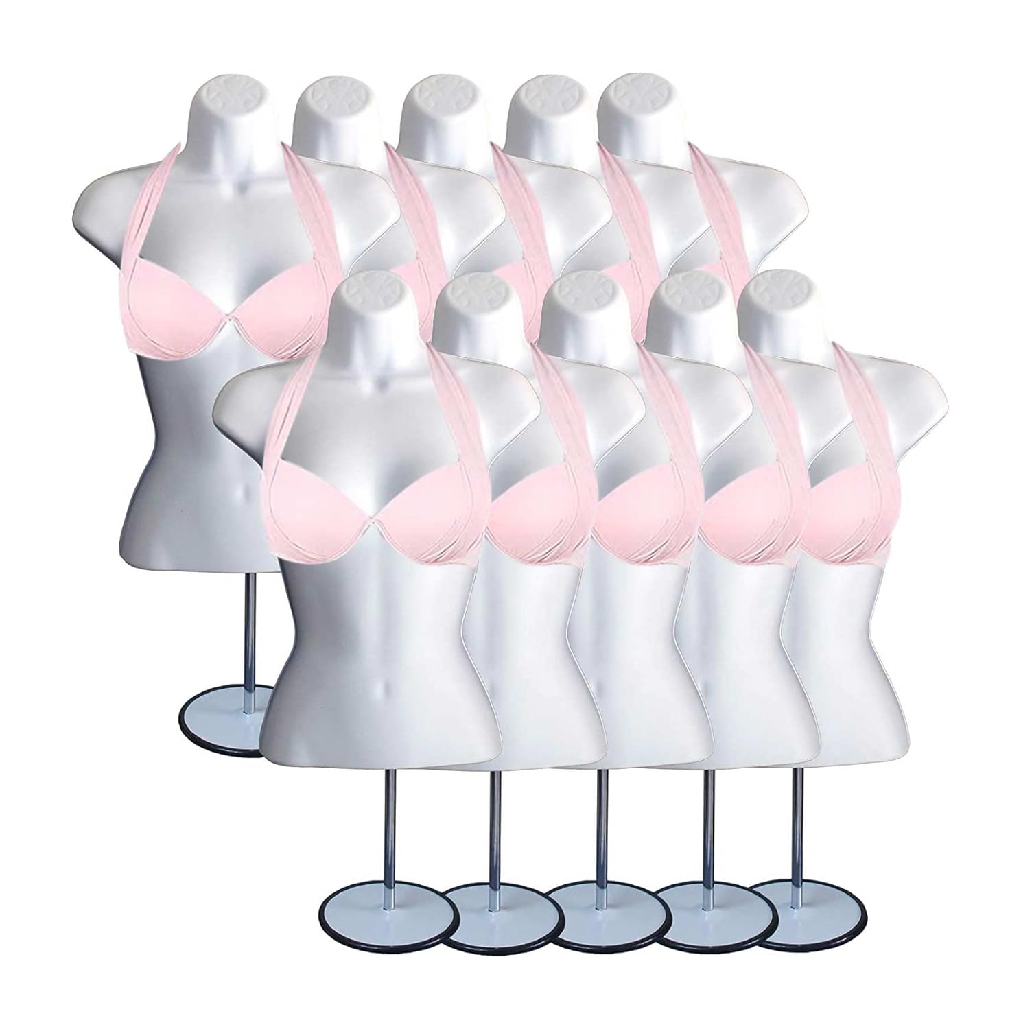 DisplayTown Female Mannequin Torso for Clothing Display Needs