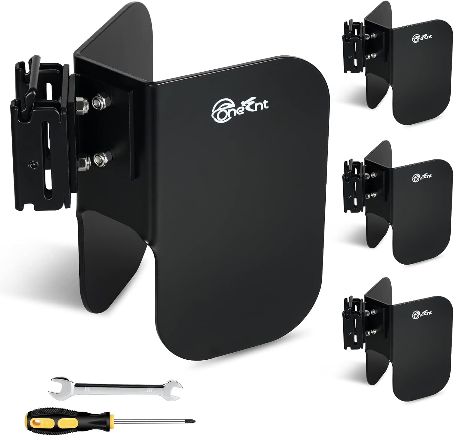 E-Track Wheel Chock for Secure Motorcycle Transport and Storage