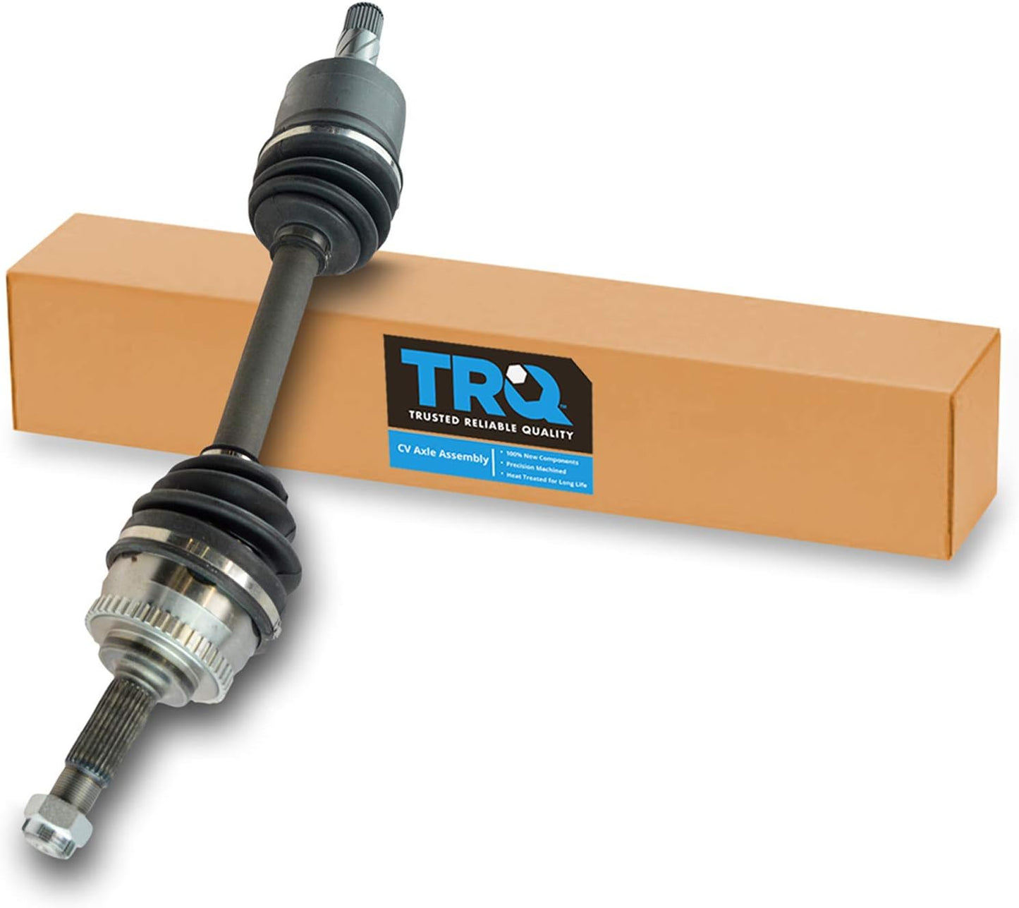 TRQ Front Left CV Axle Shaft Assembly for 2002-2006 Altima
