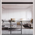 Triple Lock Extra Wide Baby Gate for Stairs and Doorways - Walk Thru