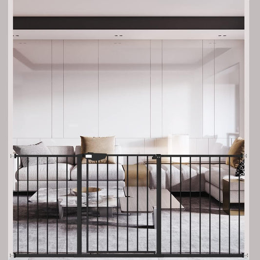 DEARBB Triple Lock Baby Gate: Extra Wide Safety Barrier