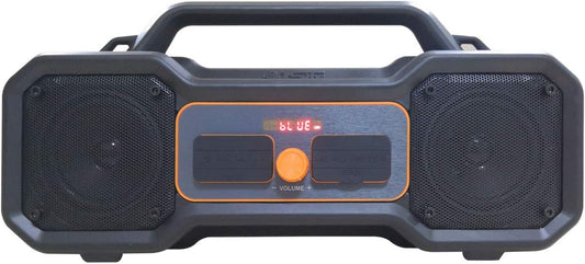 Waterproof Magnetic Bluetooth Speaker - Durable for Jobsites, Portable, High Powered