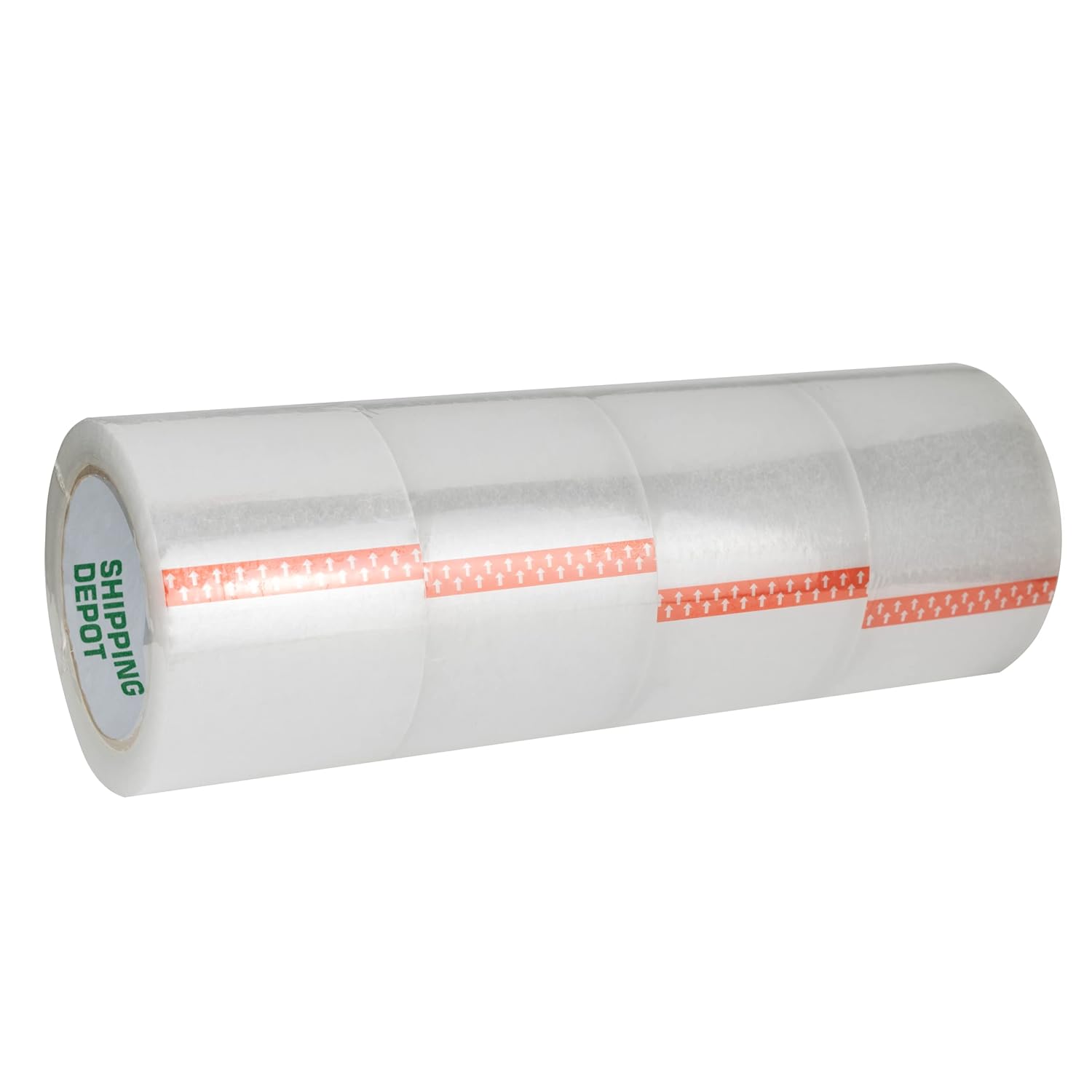 Industrial Grade 2 Mil Packing Tape - 4 Rolls - Shipping Essential