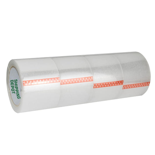 Industrial Grade 2 Mil Packing Tape - 4 Rolls - Shipping Essential
