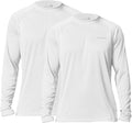 Men's Sun Protection Shirts UPF 50+ Long Sleeve - Lightweight Rash