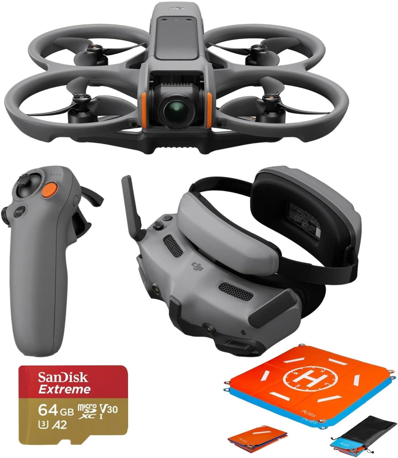 Futuristic DJI Avata 2 | 4K Camera | Easy Flips | FPV Goggles