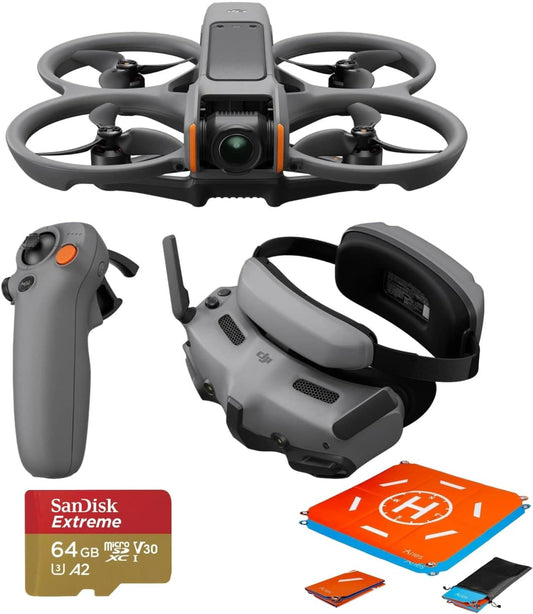 Futuristic DJI Avata 2 | 4K Camera | Easy Flips | FPV Goggles