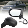 Left Driver Side Mirror for 2006-2011 Honda Civic - Power Glass