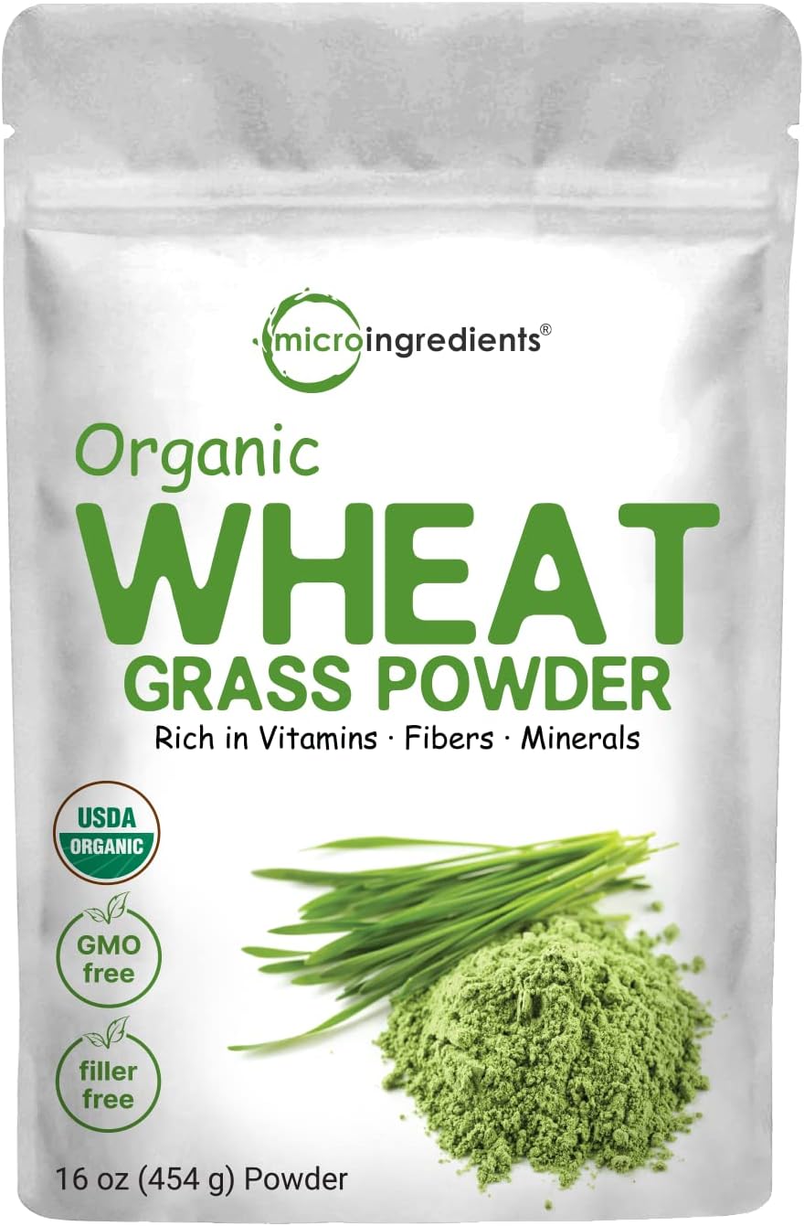 Organic Wheat Grass Powder: Immune Boost