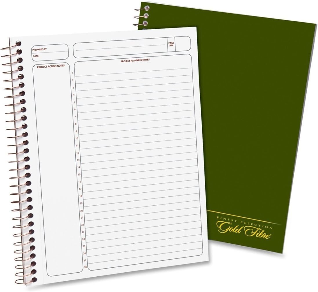 Ampad Gold Fibre Classic Project Planner, 6-Pack