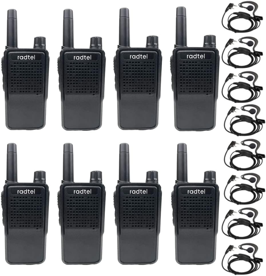 Radtel RT-518 Rechargeable Walkie Talkies for Long Range Use