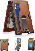 Wallet for Men Minimalist Slim Card Wallet with Money Clip - Quick