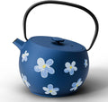 Toptier Teapot with Removable Infuser - Small Cast Iron Kettle