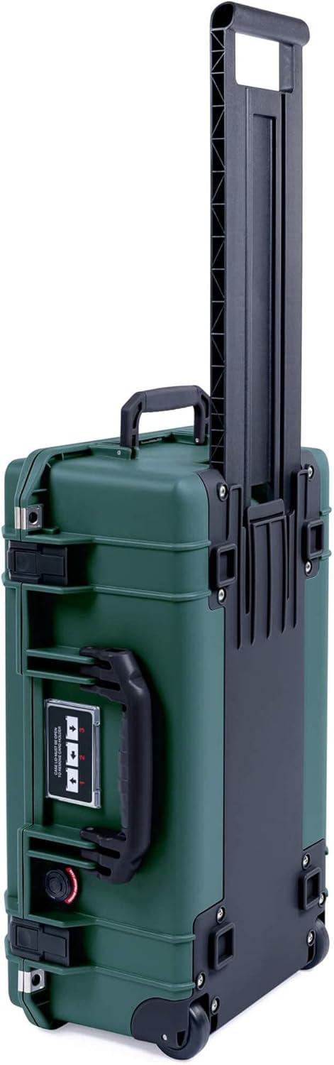 Pelican 1535 Air Case in Trekking Green with Foam Insert