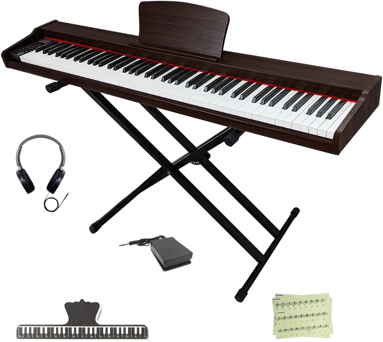 Longeye MOLD2 88 Keys Wooden Electric Piano for All Musicians
