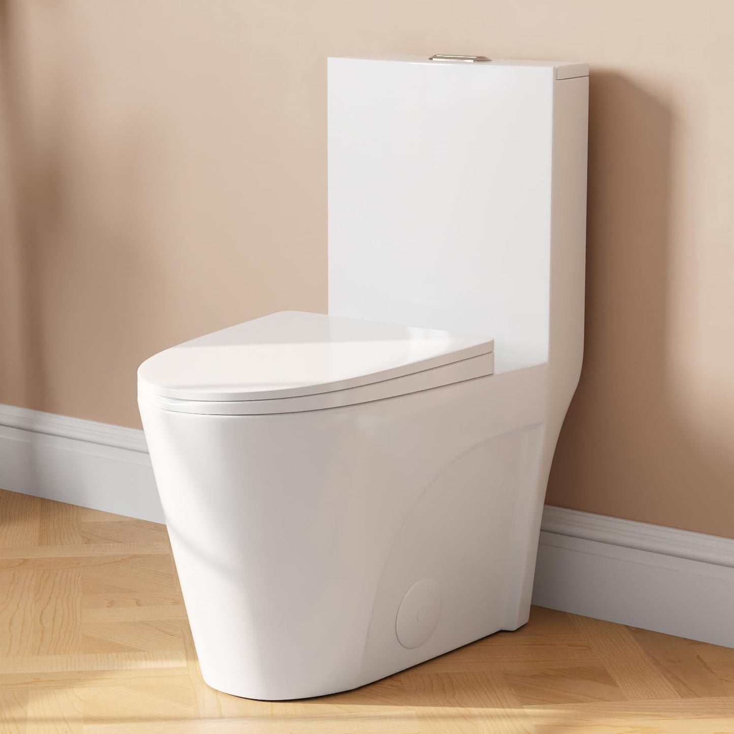 Deer Valley Elongated One Piece Toilet with Comfort Height Seat