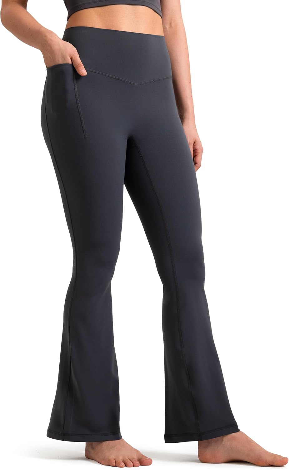 Colorfulkoala Dreamlux No Front Seam Mini Flare Leggings Review