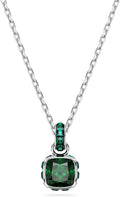 Swarovski Birthstone Pendant Necklace May Emerald - Refined Sparkle