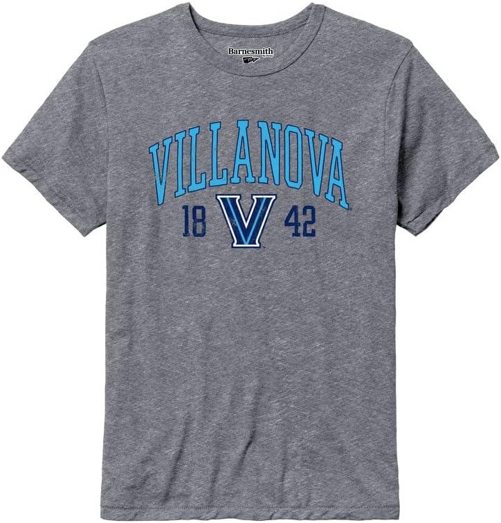 Villanova University Tri-Blend Short-Sleeve T-Shirt for Fans