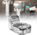 Rotating Hair Dryer Rack Wall Mount Holder - Space Saving Organizer