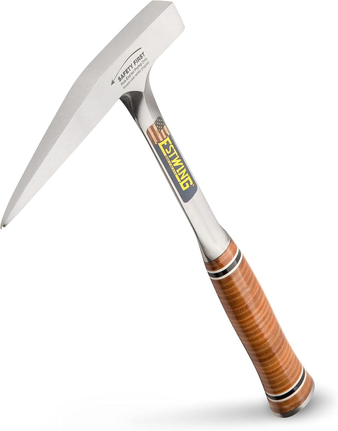 ESTWING Rock Pick - 13 oz Geology Hammer with Milled Face