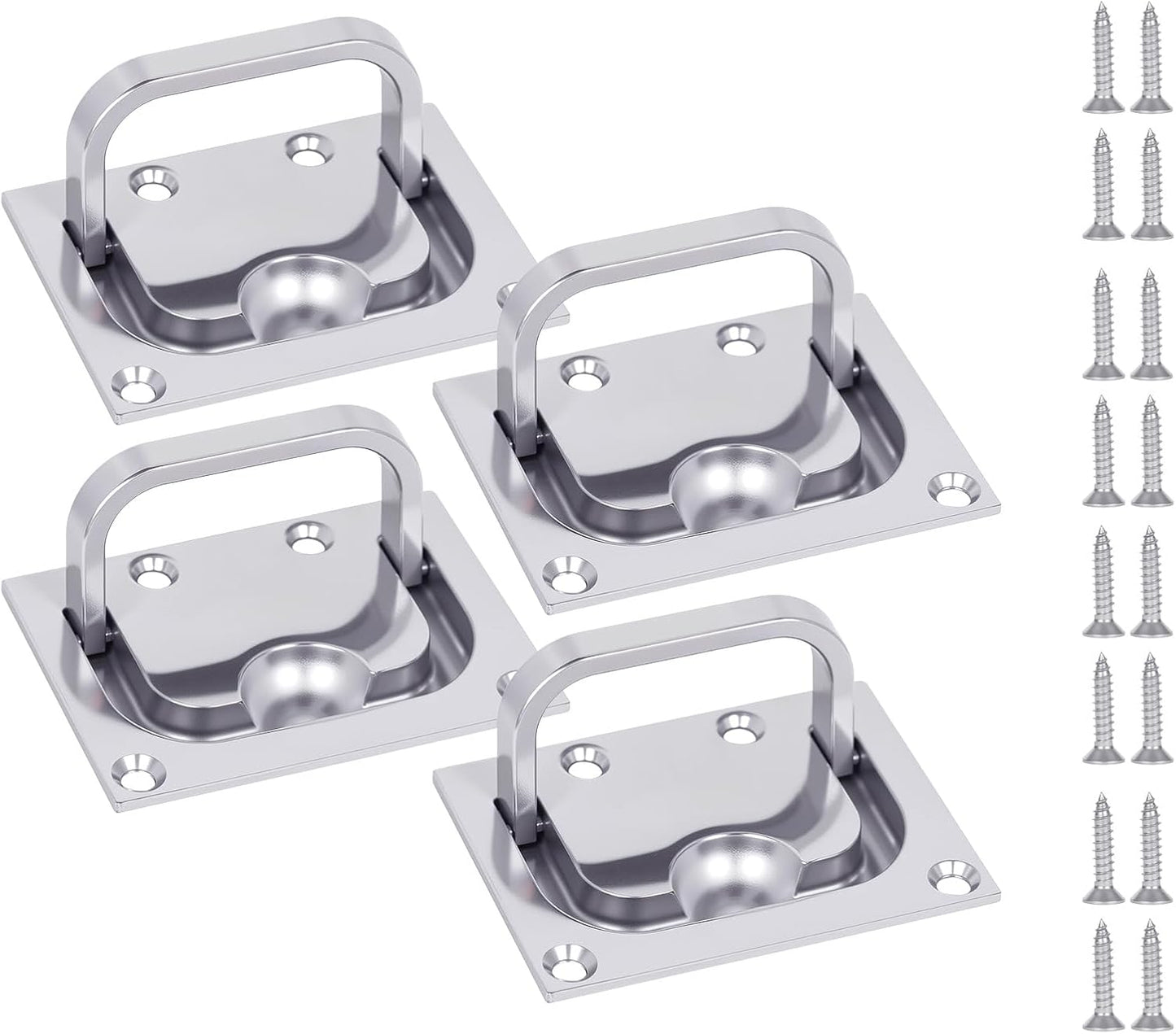 316 Stainless Steel Flush Lifting Handle for Boats and More