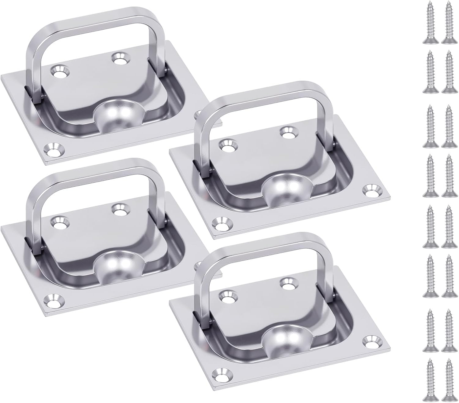 316 Stainless Steel Flush Lifting Handle for Boats and More