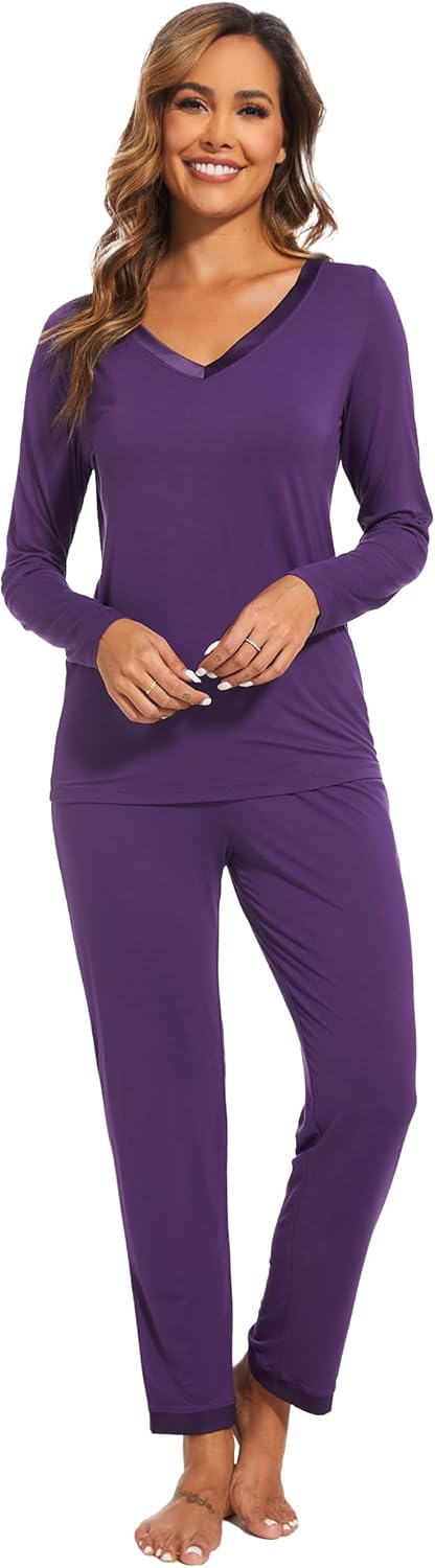 GYS Viscose from Bamboo Women's Pajama Sets for Cozy Comfort