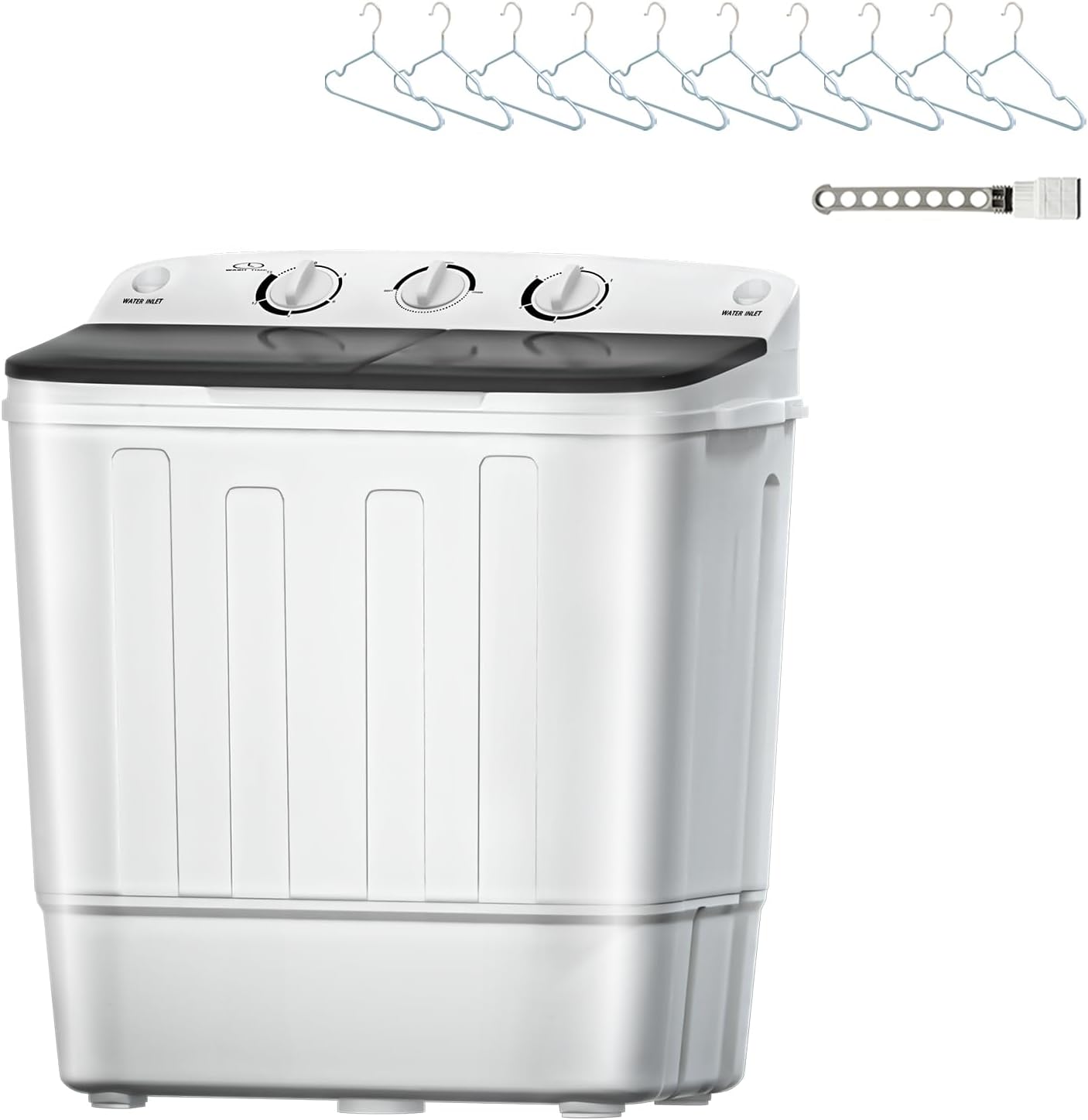 Portable Twin Tub Washing Machine for Home, Camping & Apartments