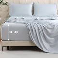 Bedlifes King Sheet Set Extra Deep Pocket 18-24 in - 1000 TC Sateen