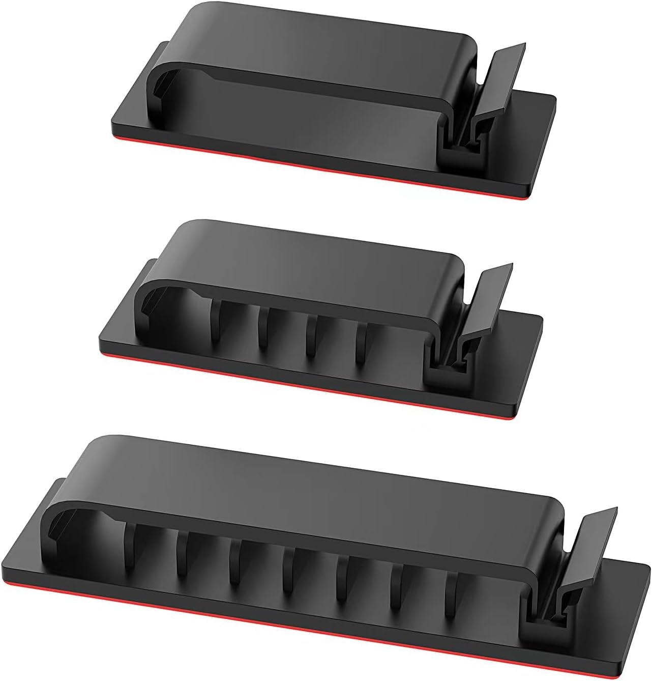 Say Goodbye to Tangled Cords with 20Pcs Halsouy Cable Clips!