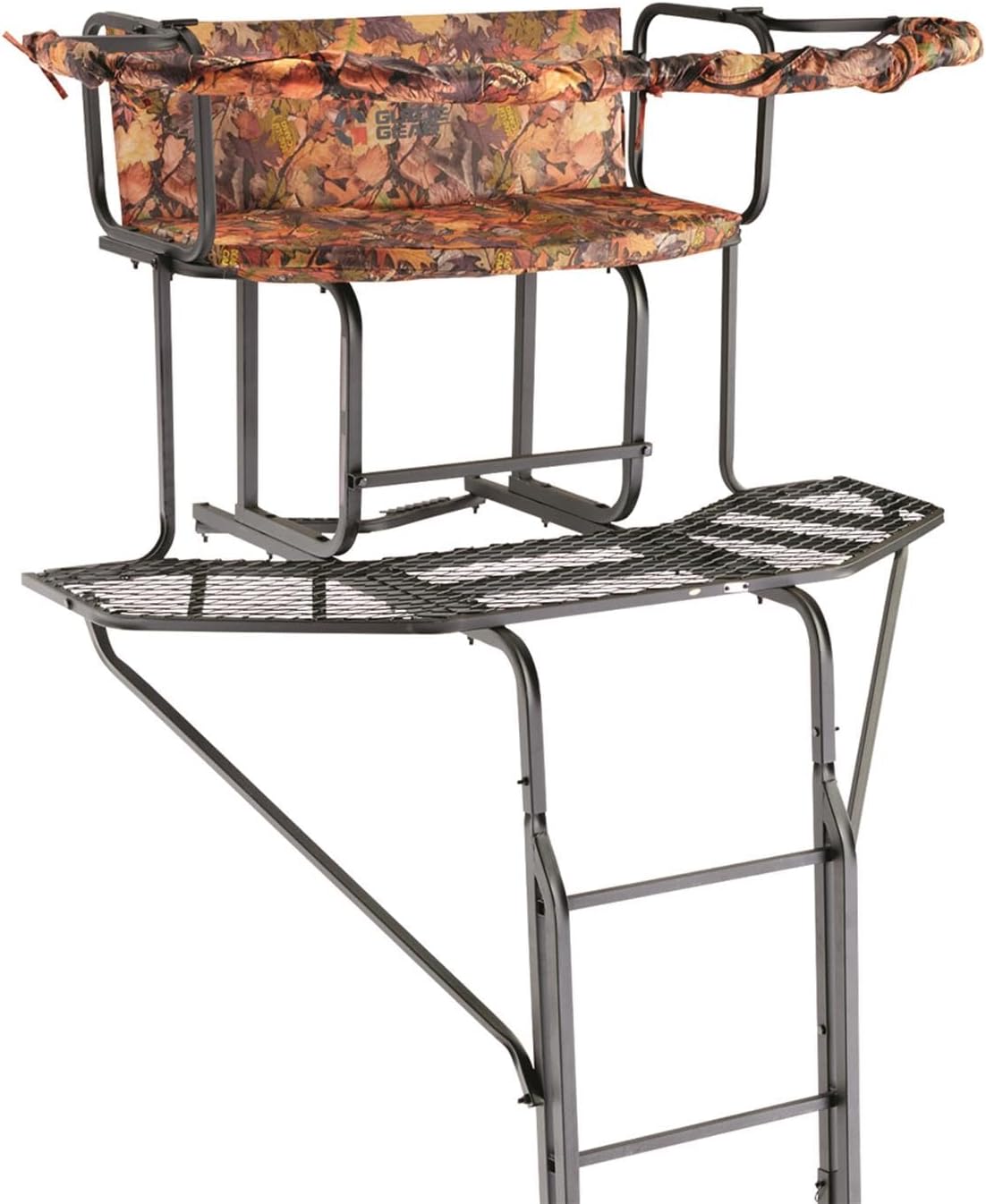 Guide Gear 20ft 2-Man Ladder Tree Stand with Hunting Blind