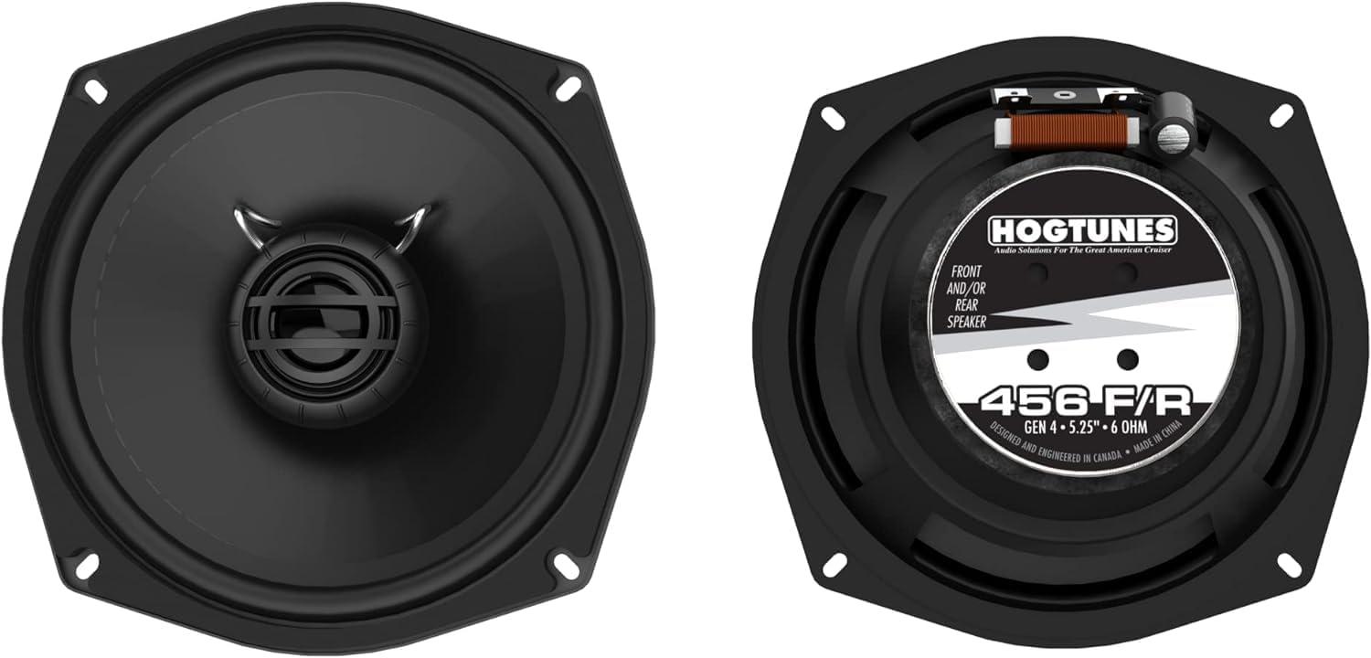 Hogtunes 5.25 Replacement Speakers for Harley-Davidson Motorcycles