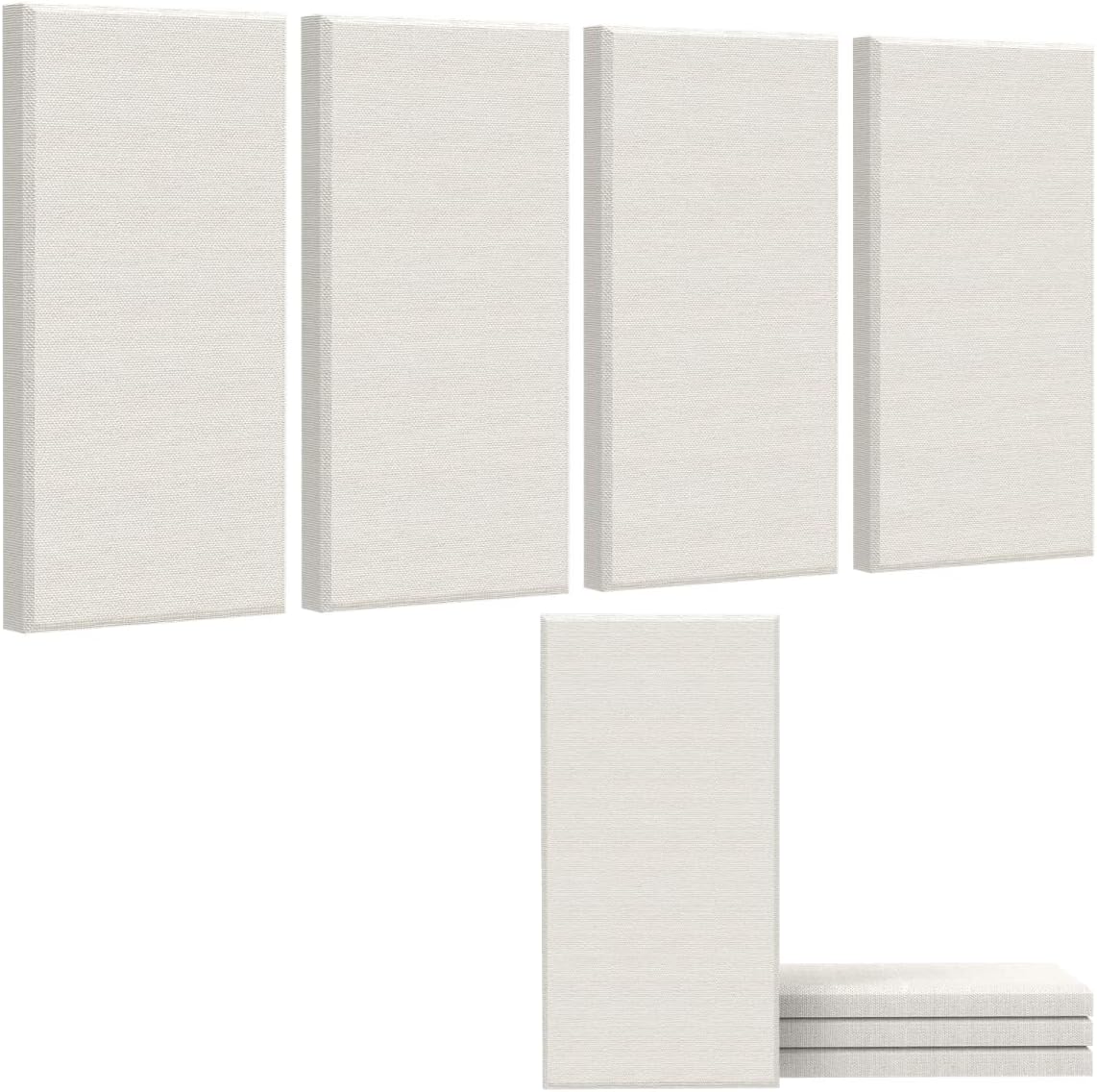 4 Pack Fabric Acoustic Wall Panels for Sound Proofing Needs