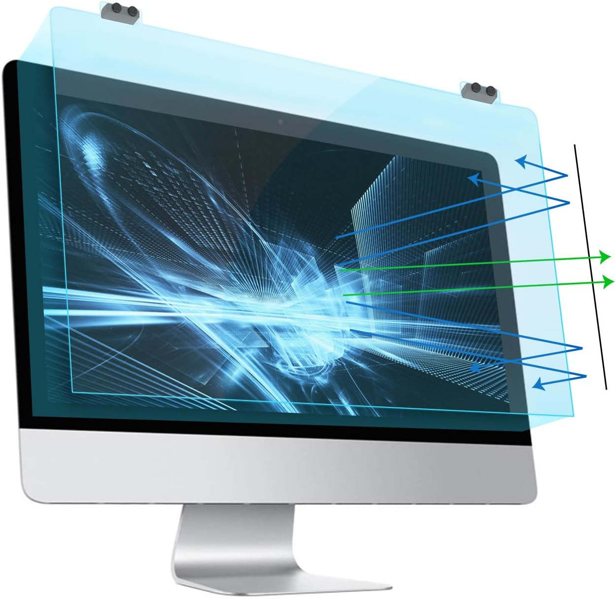 MOSISO 20-22 inch Computer Blue Light Blocking Screen Protector