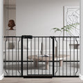 Fairy Baby Extra Wide Baby Gate 53-57.5 in - Sturdy Walk-Through