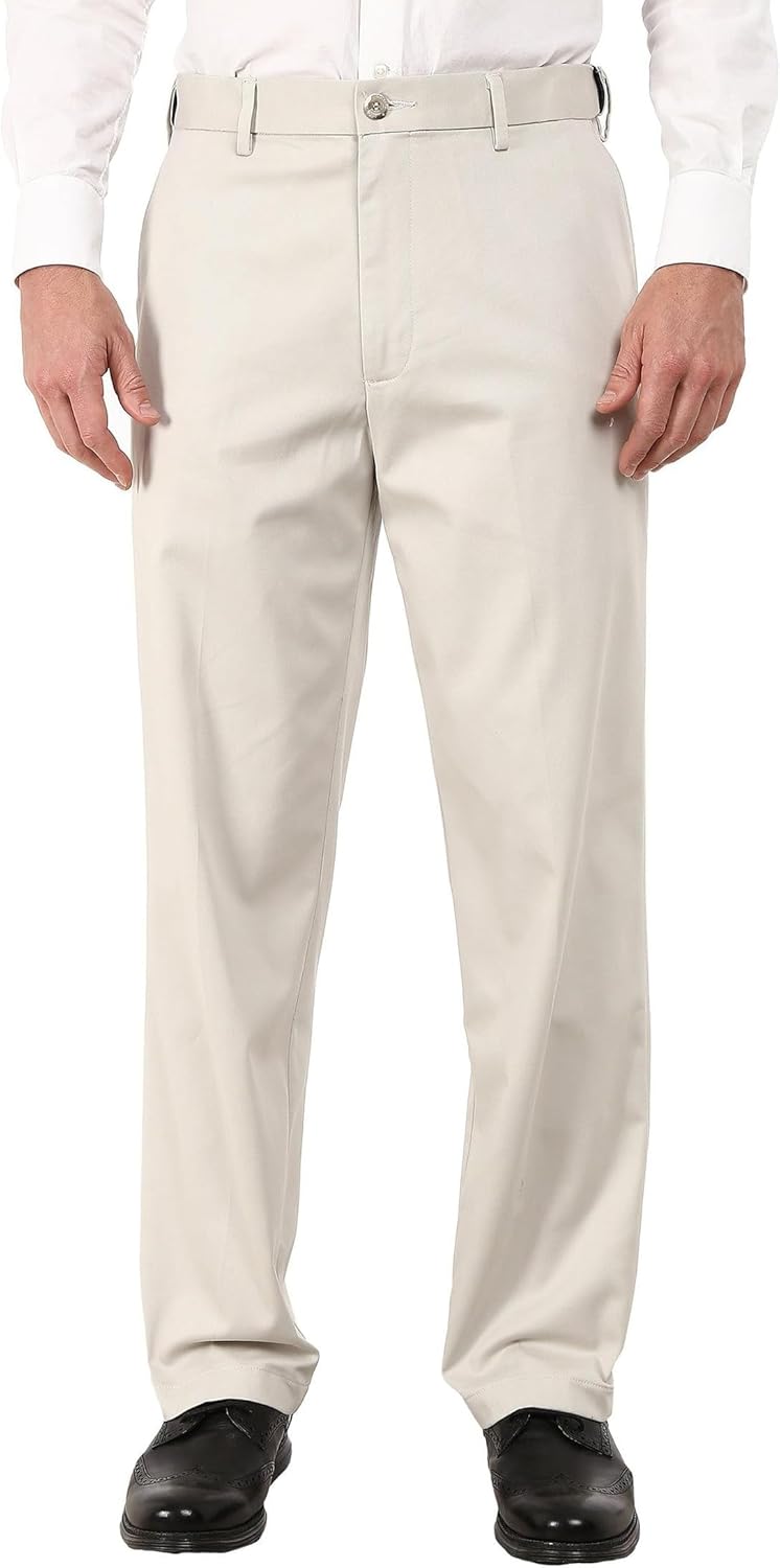 Dockers Mens Relaxed Fit Comfort Khaki Pants for Everyday Wear
