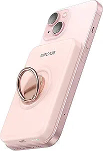 Vipcase Magnetic Wireless Portable Charger with 360 Rotation
