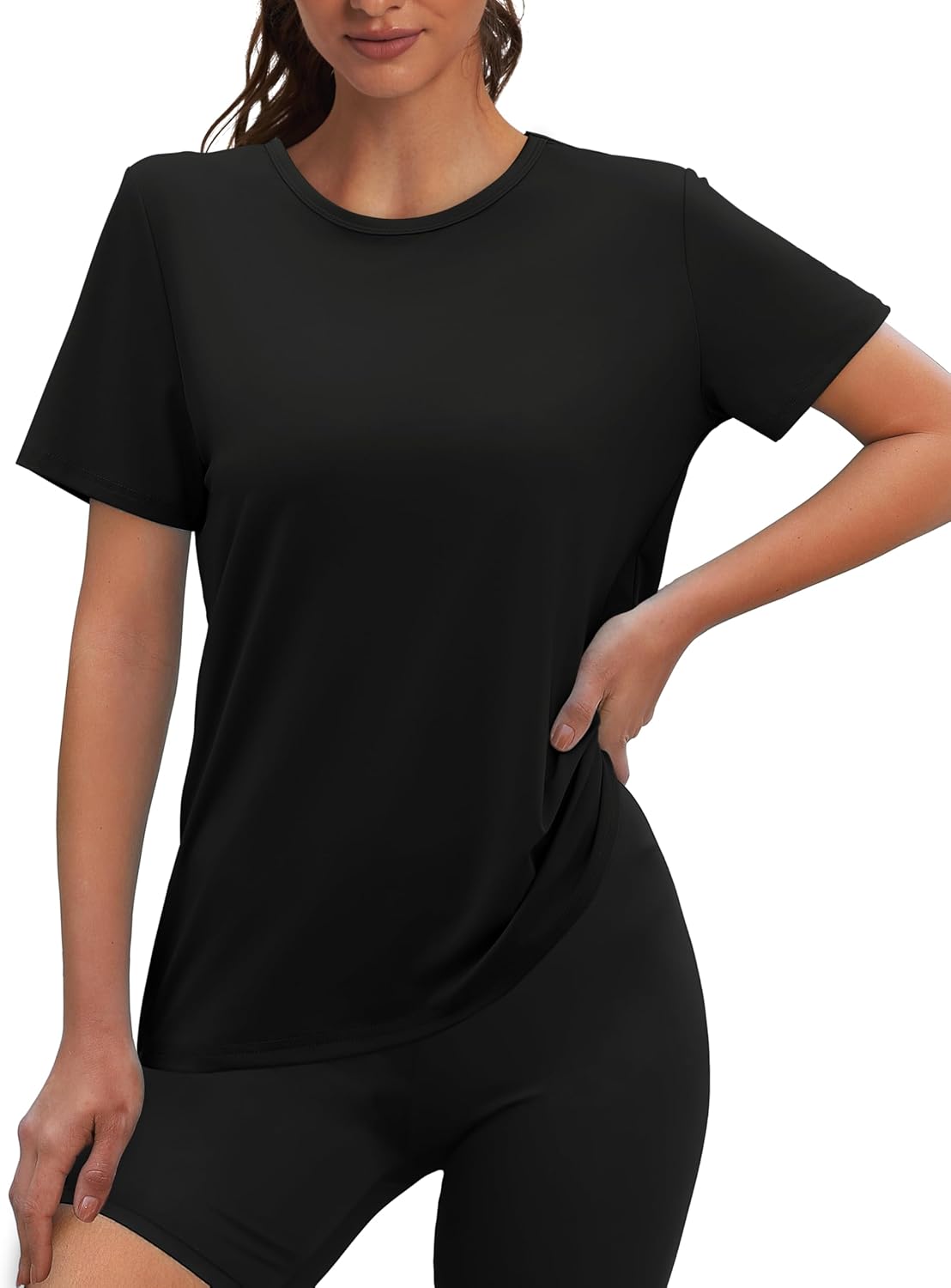 OFEEFAN UPF 50+ Quick Dry Tee for Active Women