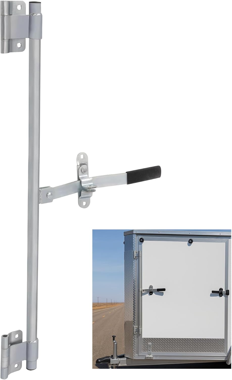 36 Trailer Cam Bar Lock for Enclosed Cargo Trailers and RVs