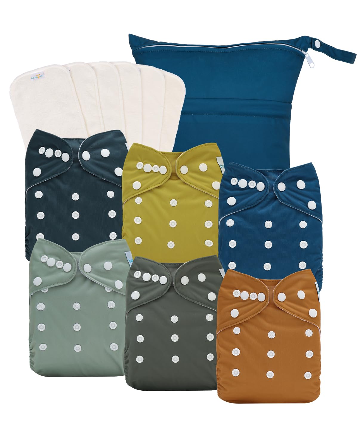 Babygoal Baby Reusable Cloth Diapers for Eco-Friendly Parents