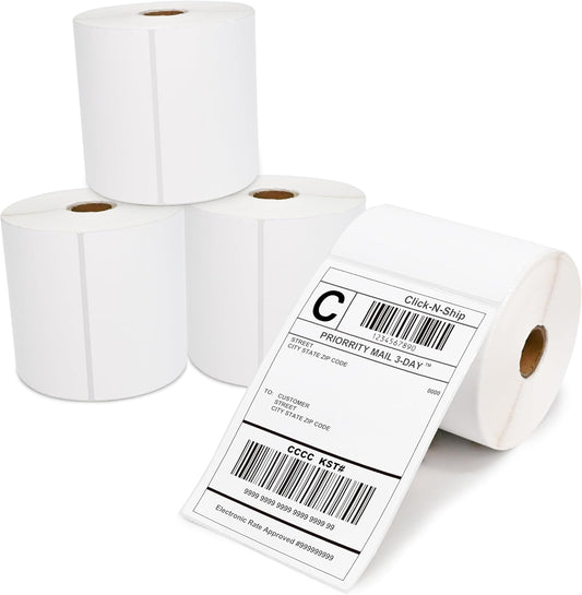 L LIKED 1800 PCS 4x6 Direct Thermal Shipping Labels for Zebra