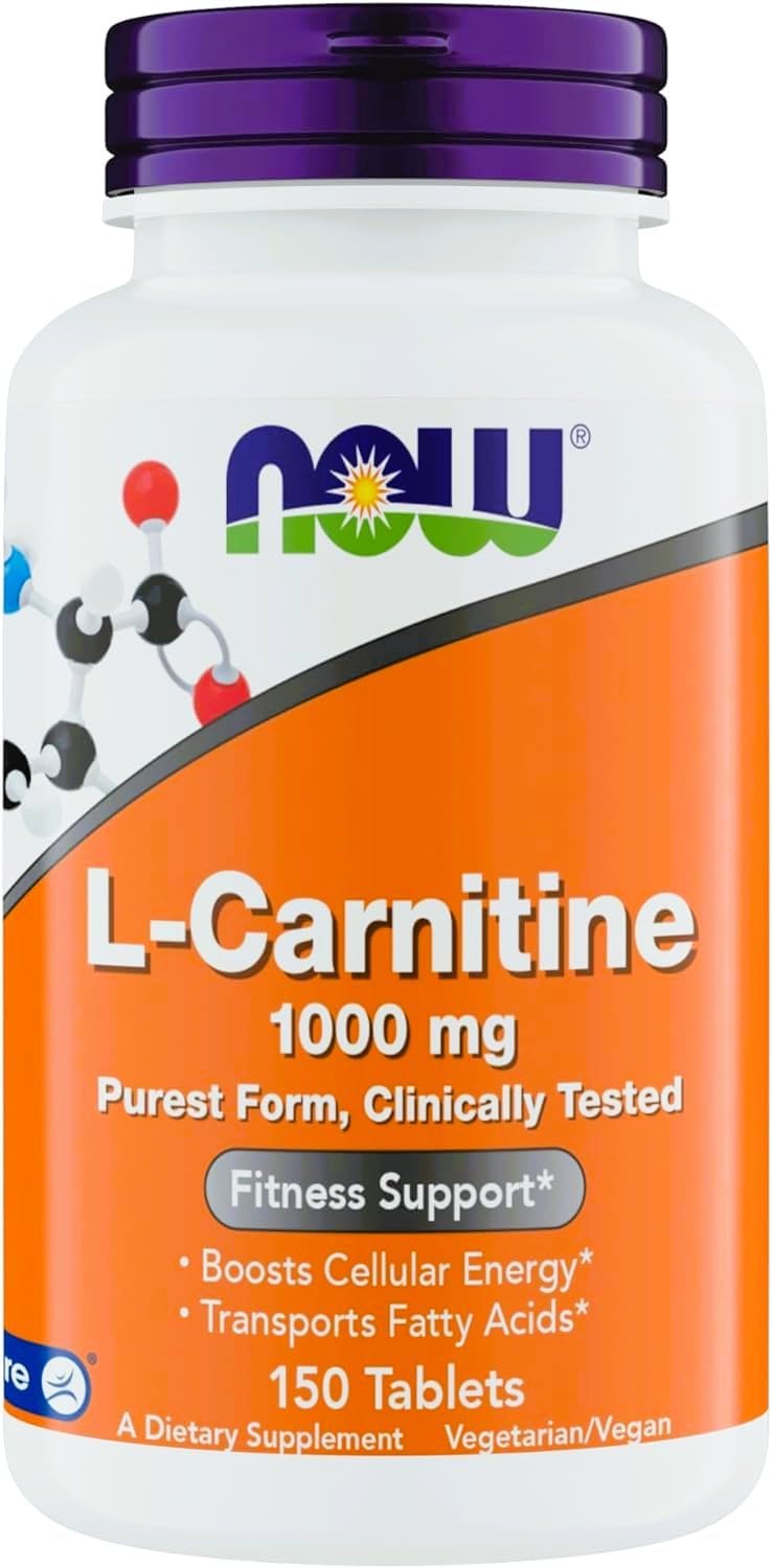 L-Carnitine 1000mg Tablets for Lean Muscle Growth and Energy