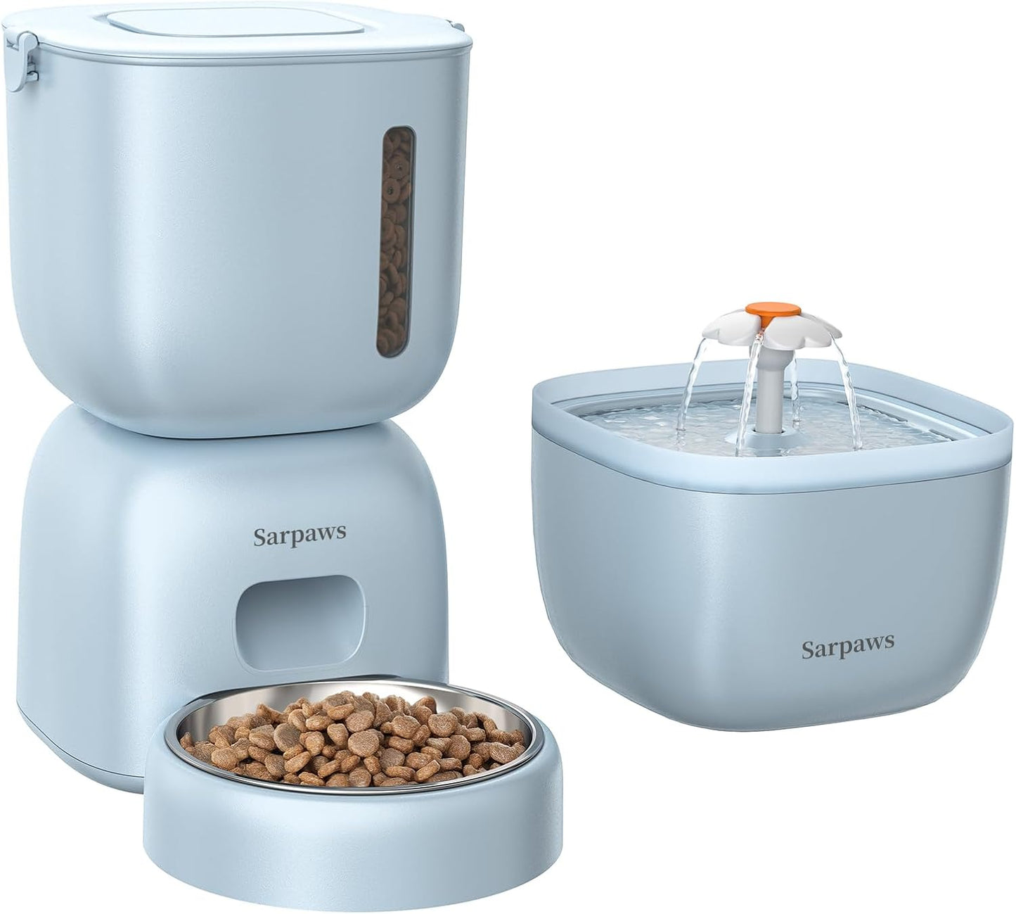 Automatic Cat Feeder and Water Dispenser for Happy Kitties