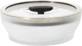 Anyday 4-Cup Microwave Glass Container with Glass Lid - Stackable
