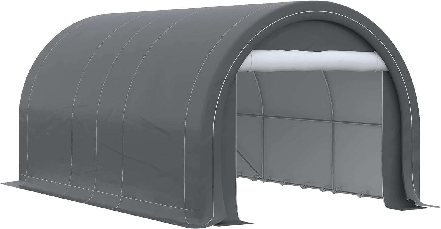 Outsunny 10' x 16' Heavy Duty Carport - Ultimate Protection