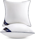 Siluvia 28in x 28in Pillow Inserts Set of 2 - Soft 100% Cotton Covers