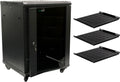 NavePoint 15U Wall Mount Server Data Cabinet 24 in Depth - Compact
